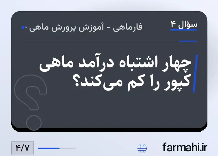 چهار اشتباه درآمد ماهی کپور را کم می‌کند؟