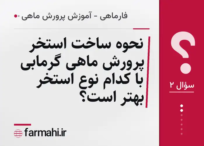 نحوه ساخت استخر پرورش ماهی گرمابی با کدام نوع استخر بهتر است؟