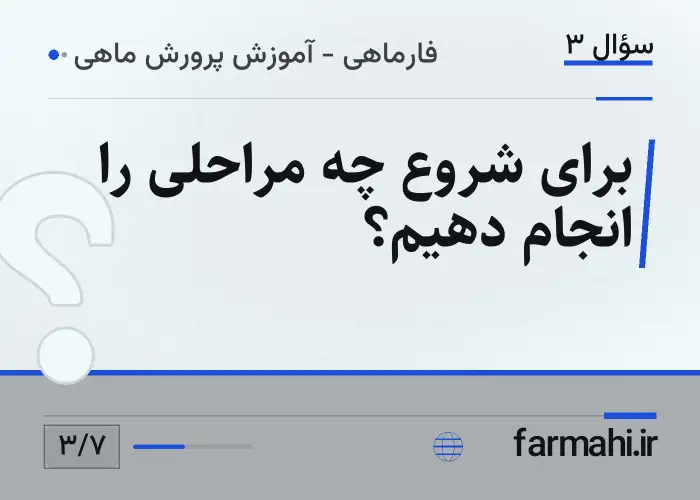 برای شروع چه مراحلی را انجام دهیم؟