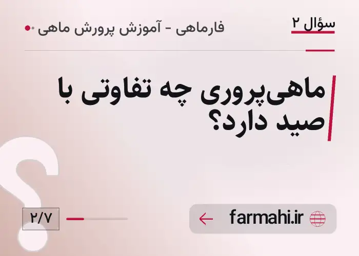 ماهی‌پروری چه تفاوتی با صید دارد؟