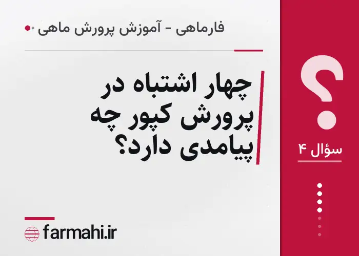 چهار اشتباه در پرورش کپور چه پیامدی دارد؟