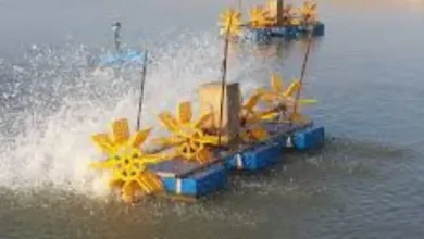 دستگاه هوادهی پرورش ماهی