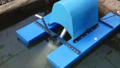 کپور هوادهی استخر ماهی بدون برق