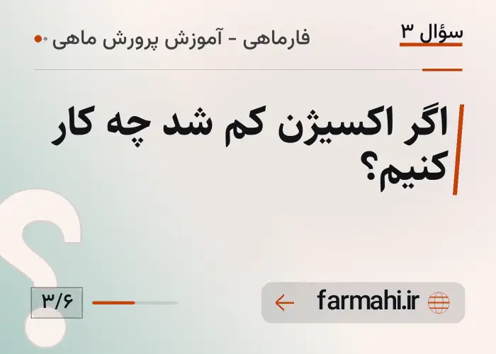 اگر اکسیژن کم شد چه کار کنیم؟