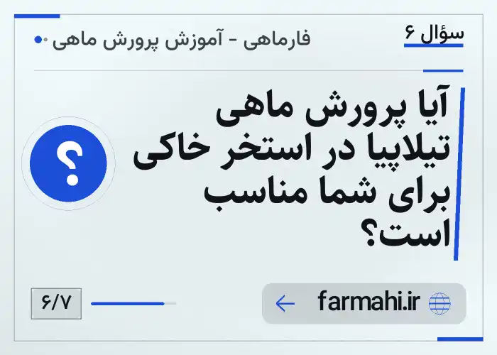 آیا پرورش ماهی تیلاپیا در استخر خاکی برای شما مناسب است؟