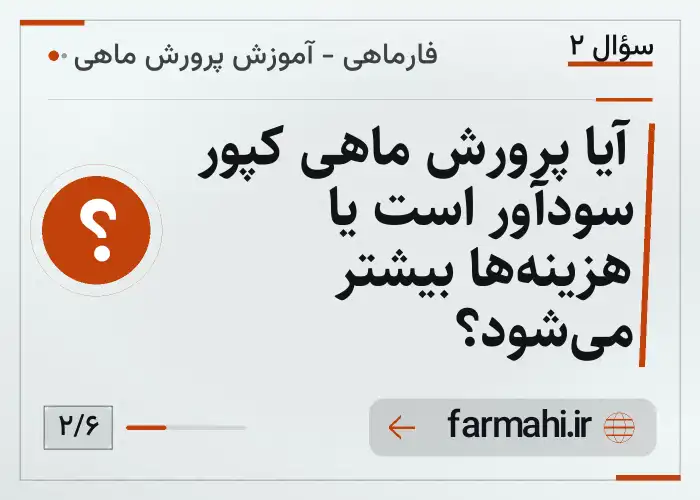 آیا پرورش ماهی کپور سودآور است یا هزینه‌ها بیشتر می‌شود؟