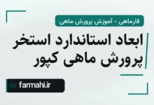 ابعاد استاندارد استخر پرورش ماهی کپور