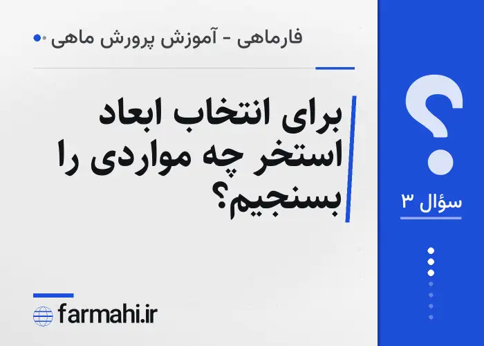 برای انتخاب ابعاد استخر چه مواردی را بسنجیم؟