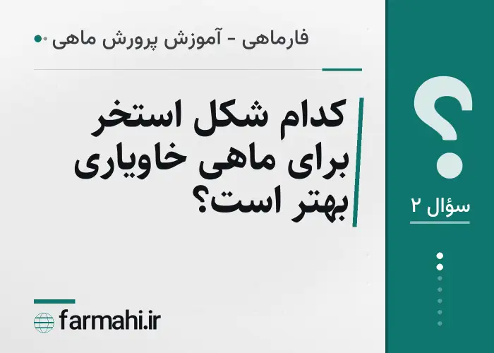 کدام شکل استخر برای ماهی خاویاری بهتر است؟
