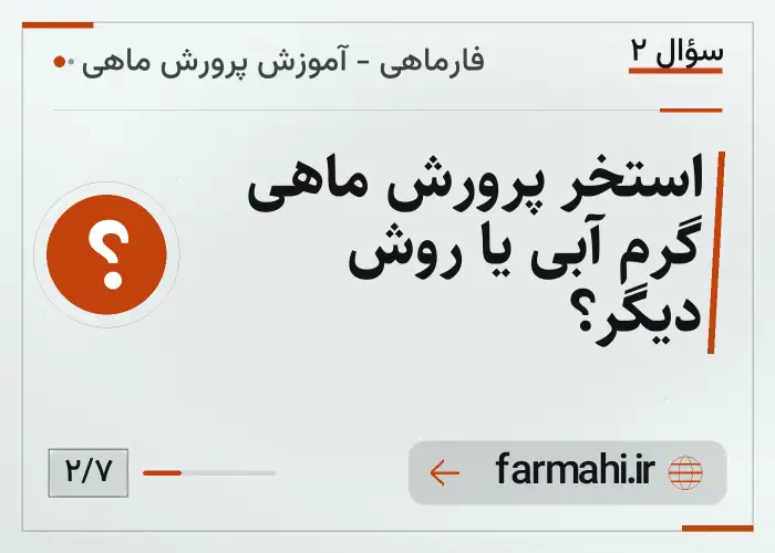 استخر پرورش ماهی گرم آبی یا روش دیگر؟