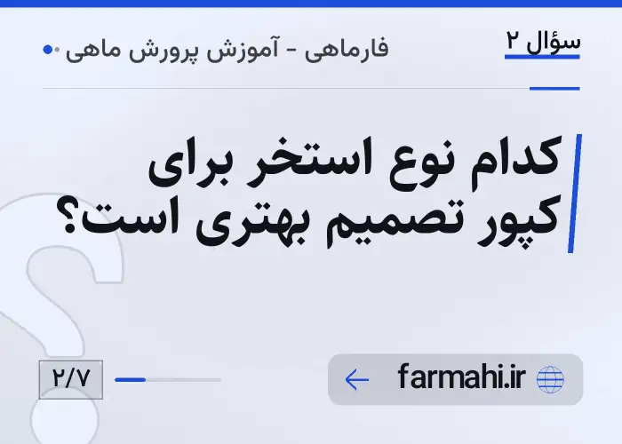 کدام نوع استخر برای کپور تصمیم بهتری است؟