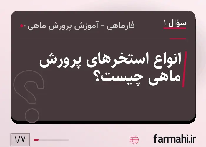 انواع استخرهای پرورش ماهی چیست؟