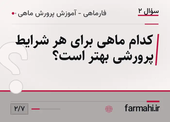 کدام ماهی برای هر شرایط پرورشی بهتر است؟