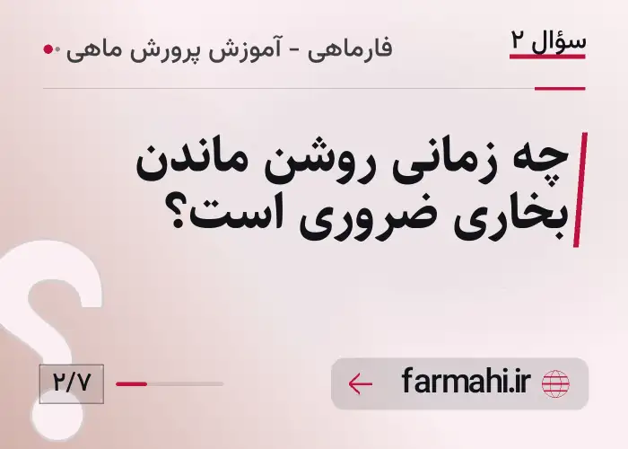 چه زمانی روشن ماندن بخاری ضروری است؟
