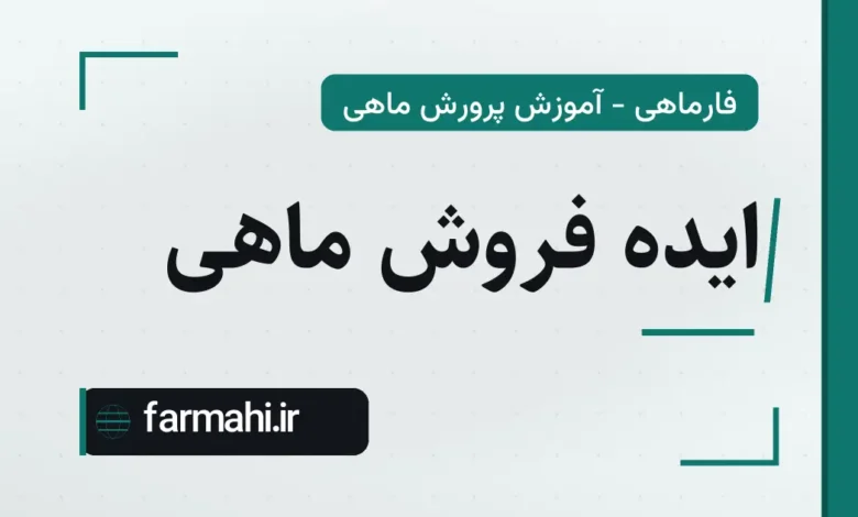 ایده فروش ماهی
