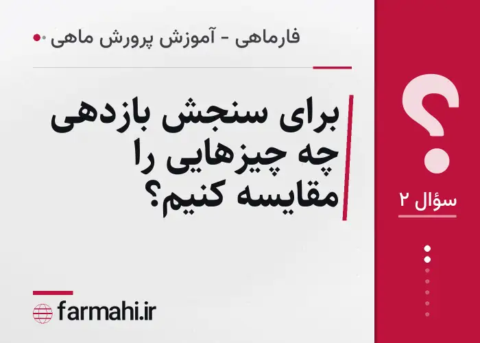 برای سنجش بازدهی چه چیزهایی را مقایسه کنیم؟