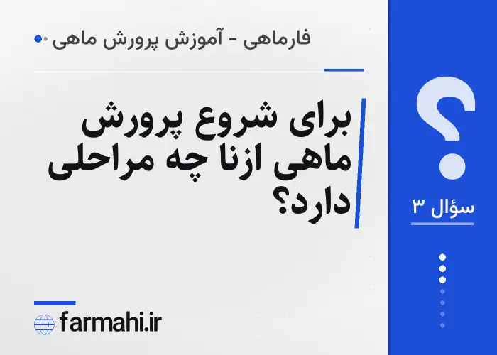 برای شروع پرورش ماهی ازنا چه مراحلی دارد؟