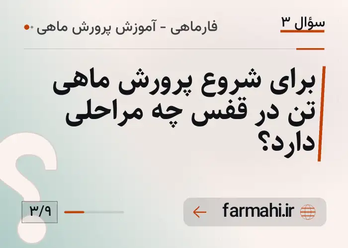 برای شروع پرورش ماهی تن در قفس چه مراحلی دارد؟
