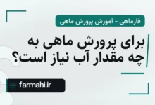 برای پرورش ماهی به چه مقدار آب نیاز است؟