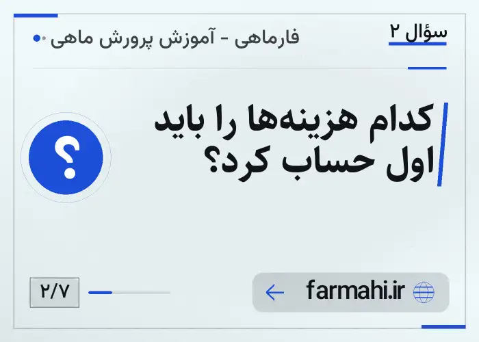کدام هزینه‌ها را باید اول حساب کرد؟
