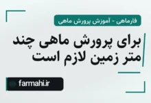 برای پرورش ماهی چند متر زمین لازم است