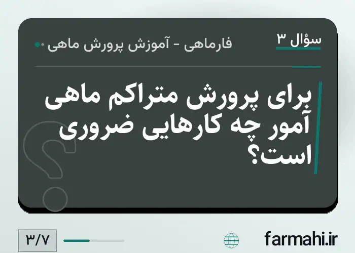 برای پرورش متراکم ماهی آمور چه کارهایی ضروری است؟