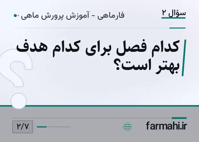 کدام فصل برای کدام هدف بهتر است؟