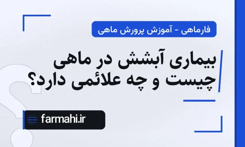 بیماری آبشش در ماهی چیست و چه علائمی دارد؟