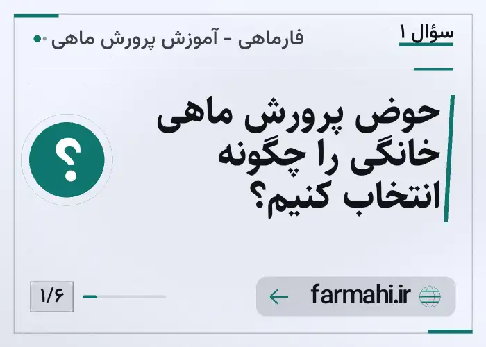 حوض پرورش ماهی خانگی را چگونه انتخاب کنیم؟