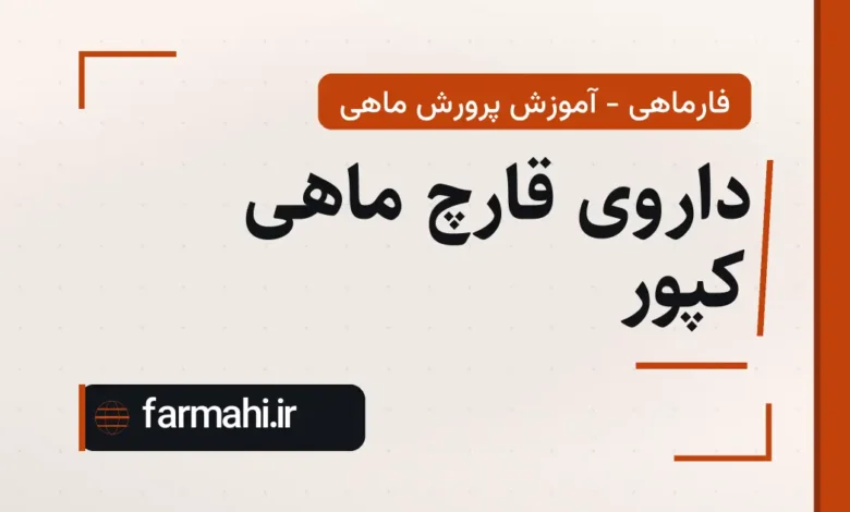 داروی قارچ ماهی کپور