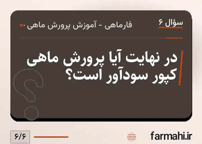 در نهایت آیا پرورش ماهی کپور سودآور است؟