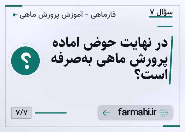 در نهایت حوض اماده پرورش ماهی به‌صرفه است؟