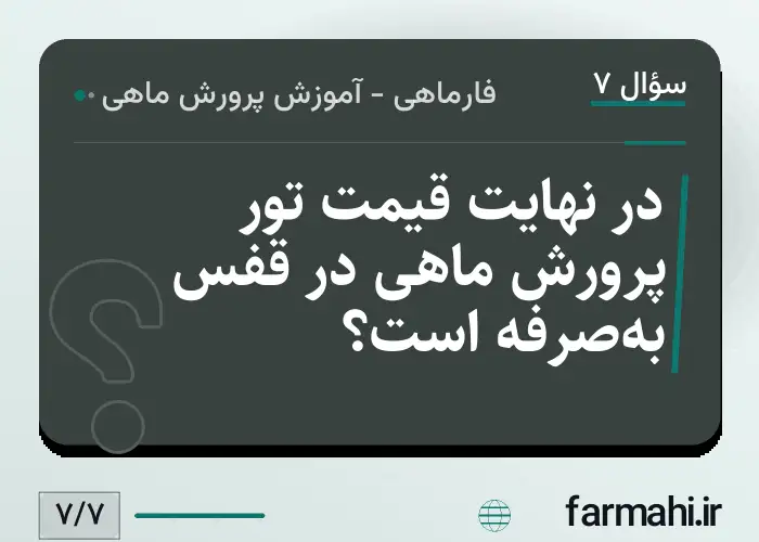 در نهایت قیمت تور پرورش ماهی در قفس به‌صرفه است؟