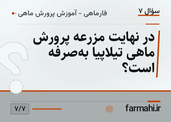 در نهایت مزرعه پرورش ماهی تیلاپیا به‌صرفه است؟