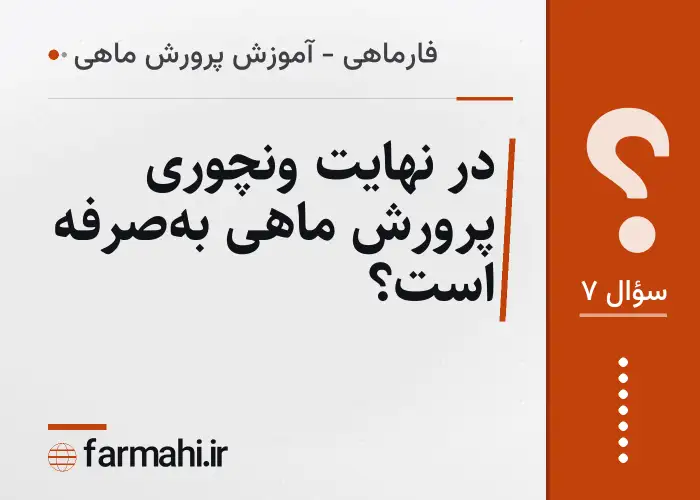 در نهایت ونچوری پرورش ماهی به‌صرفه است؟