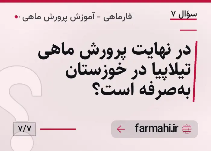 در نهایت پرورش ماهی تیلاپیا در خوزستان به‌صرفه است؟