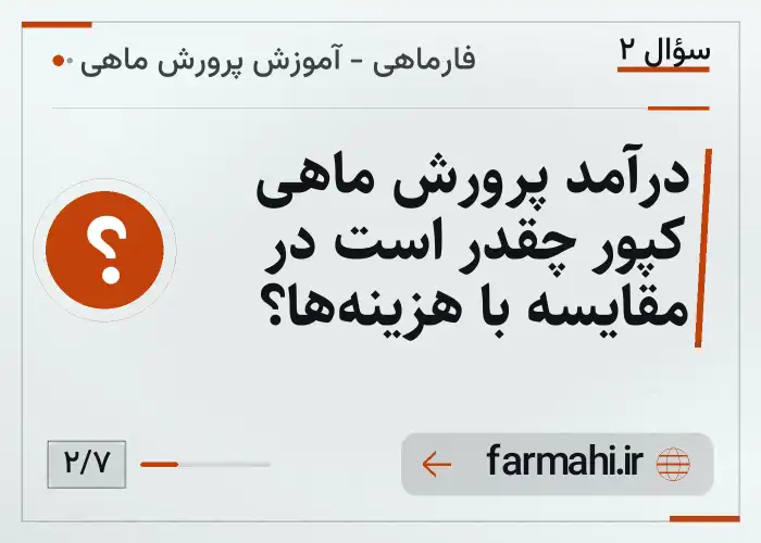 درآمد پرورش ماهی کپور چقدر است در مقایسه با هزینه‌ها؟