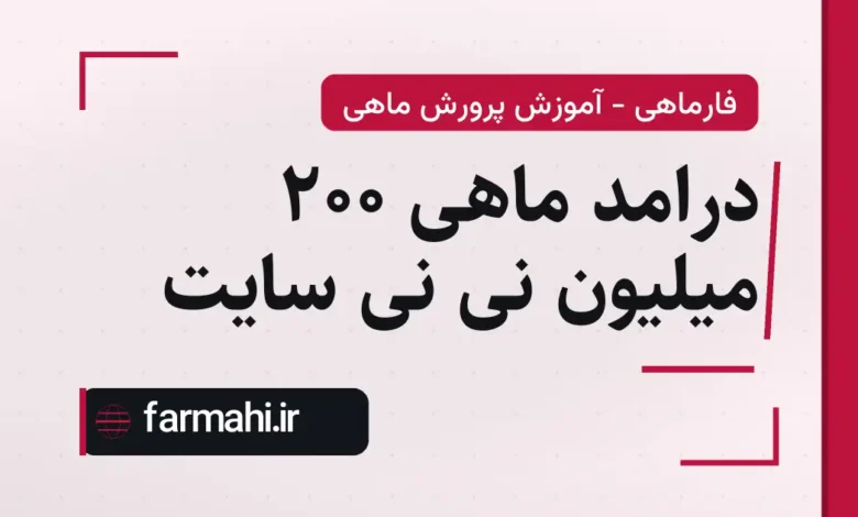 درامد ماهی 200 میلیون نی نی سایت
