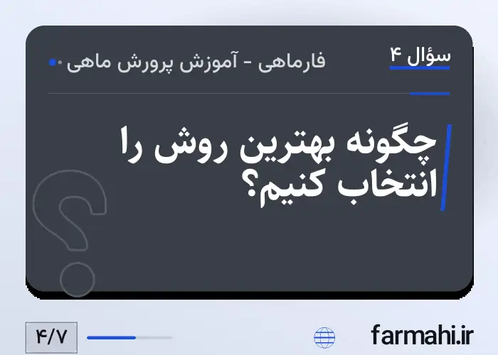 چگونه بهترین روش را انتخاب کنیم؟