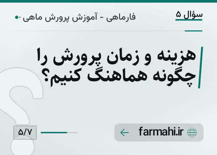 هزینه و زمان پرورش را چگونه هماهنگ کنیم؟