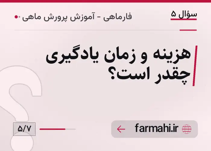 هزینه و زمان یادگیری چقدر است؟