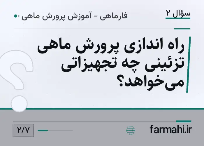 راه اندازی پرورش ماهی تزئینی چه تجهیزاتی می‌خواهد؟