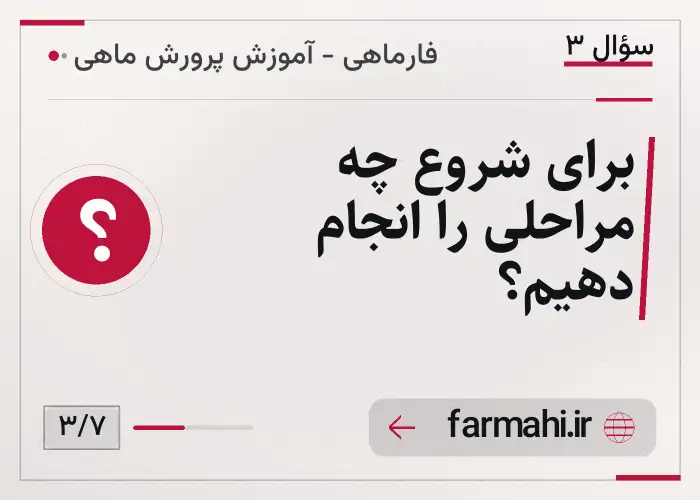 برای شروع چه مراحلی را انجام دهیم؟