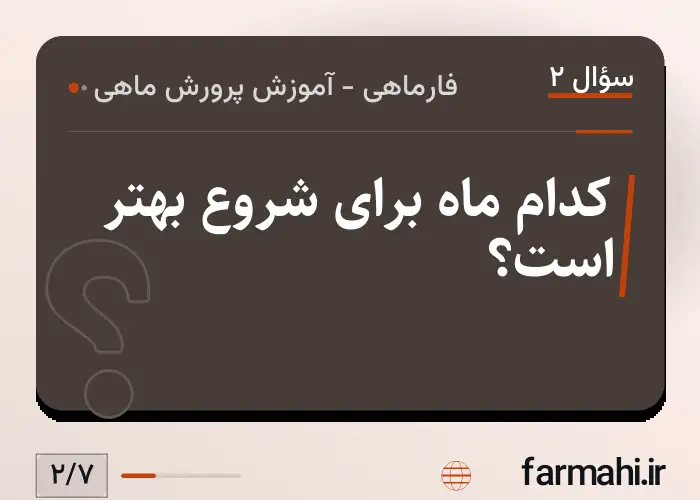 کدام ماه برای شروع بهتر است؟