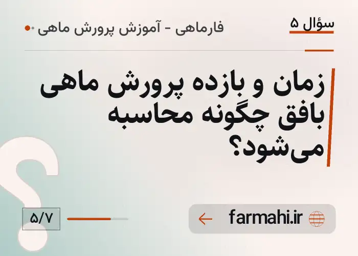 زمان و بازده پرورش ماهی بافق چگونه محاسبه می‌شود؟