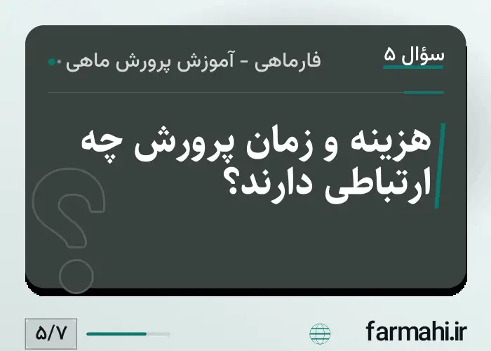 هزینه و زمان پرورش چه ارتباطی دارند؟