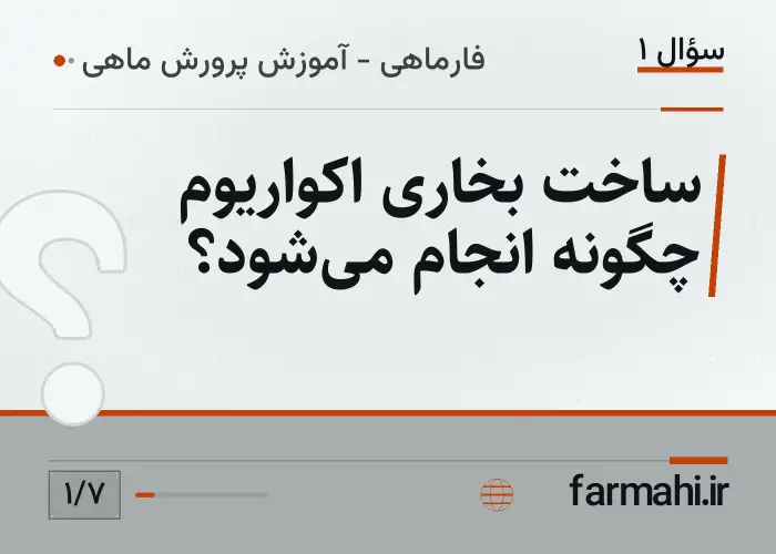 ساخت بخاری اکواریوم چگونه انجام می‌شود؟