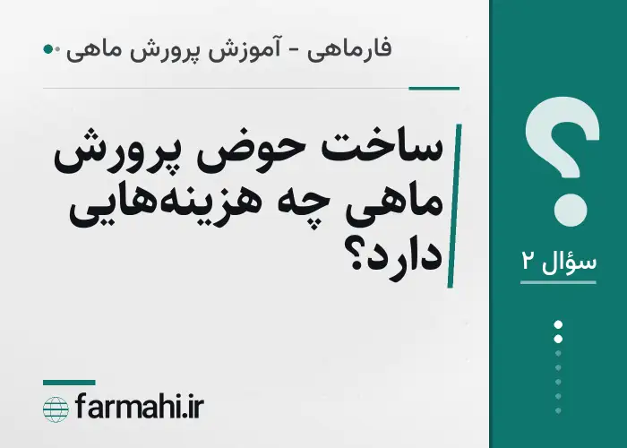ساخت حوض پرورش ماهی چه هزینه‌هایی دارد؟