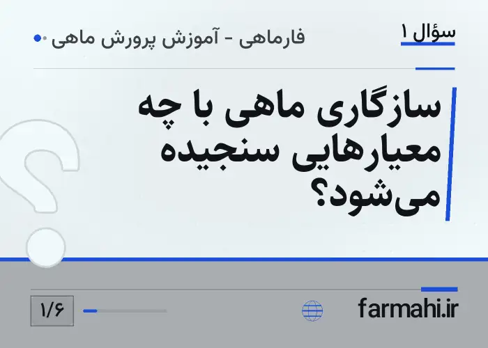 سازگاری ماهی با چه معیارهایی سنجیده می‌شود؟