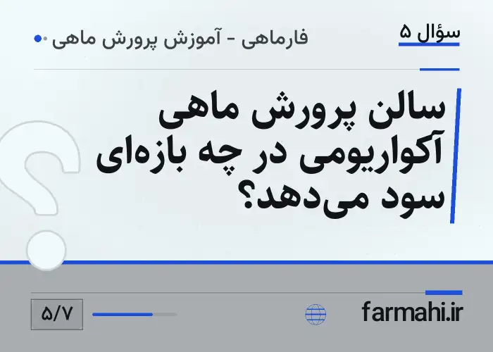 سالن پرورش ماهی آکواریومی در چه بازه‌ای سود می‌دهد؟